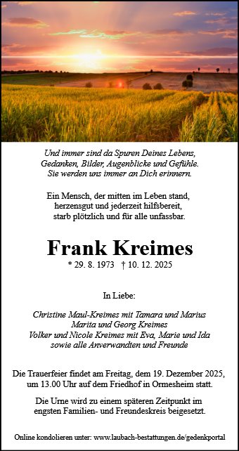 Frank Kreimes