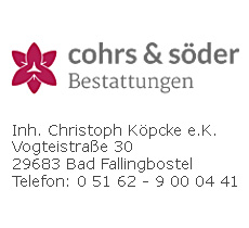 cohrs & söder Bestattungen, Inh. Christoph Köpcke e.K.