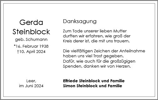 Gerda Steinblock