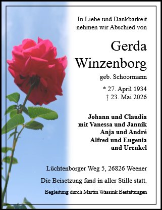 Gerda Winzenborg