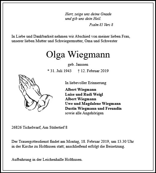 Olga Wiegmann