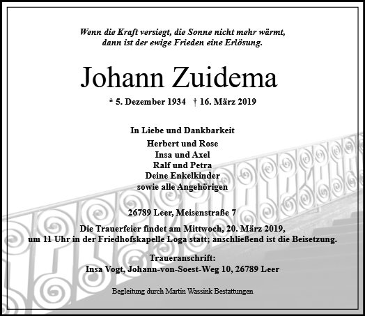 Johann Zuidema