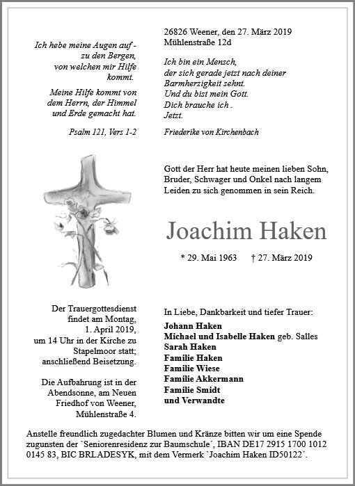 Joachim Haken