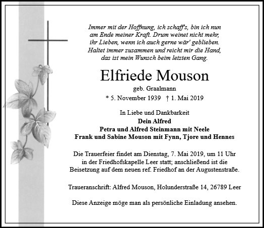 Elfriede Mouson