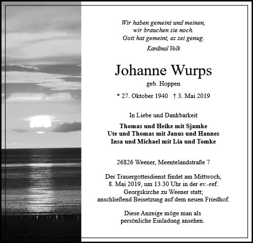 Johanne Wurps
