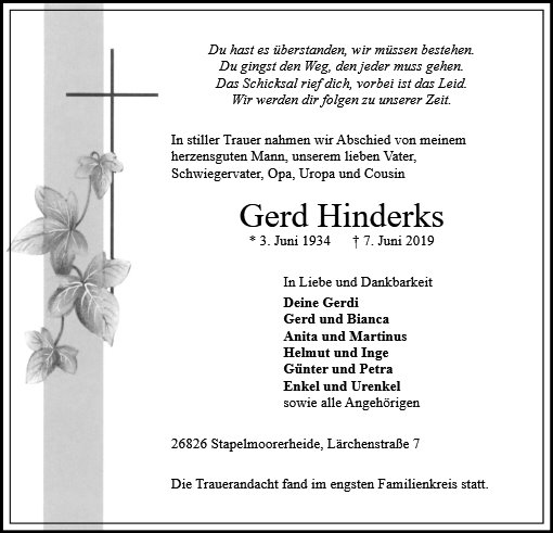 Gerd Hinderks