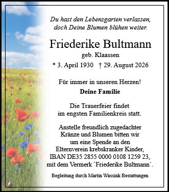 Friederike Bultmann