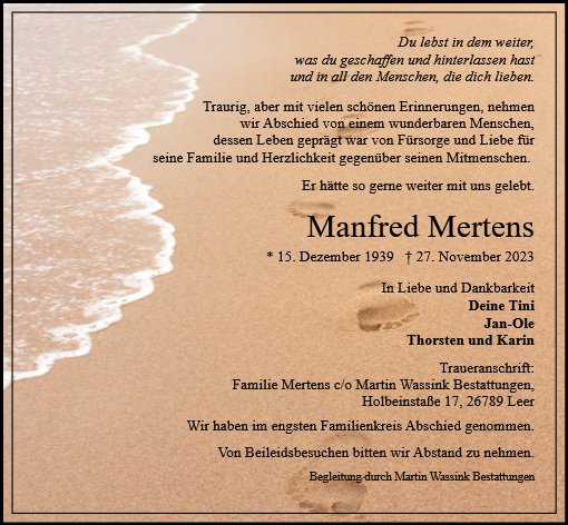 Manfred Mertens