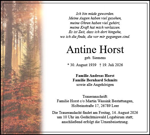 Antine Horst