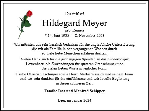 Hildegard Meyer