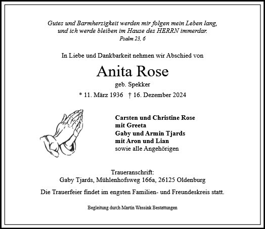 Anita Rose