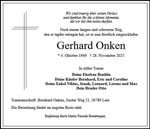 Gerhard Onken