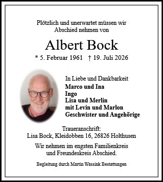 Albert Bock