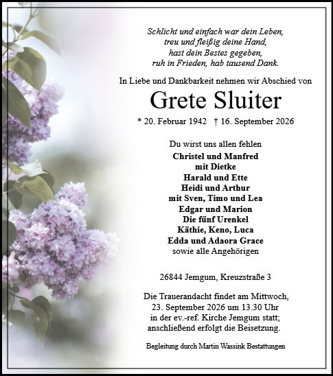 Gretchen Sluiter