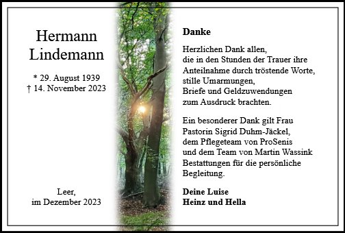 Hermann Lindemann