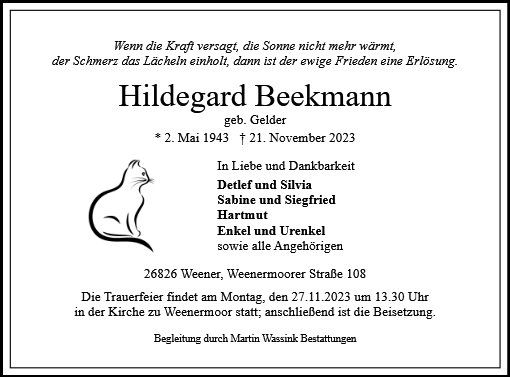 Hildegard Beekmann