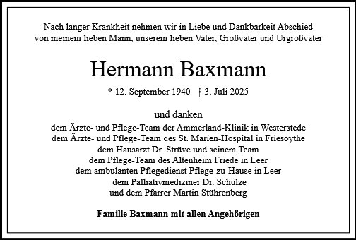 Hermann Baxmann