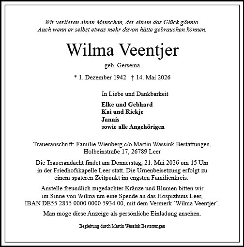 Wilma Veentjer