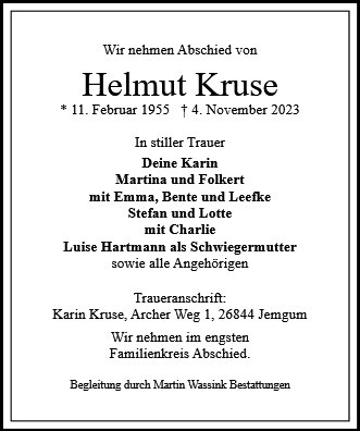 Helmut Kruse