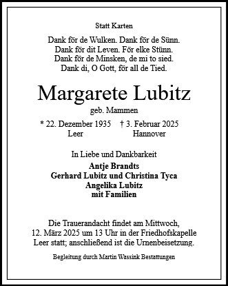 Margarete Lubitz