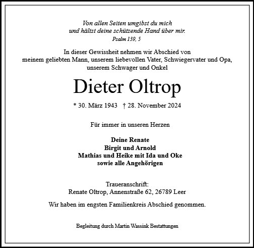 Dieter Oltrop