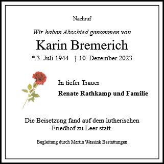 Karin Bremerich