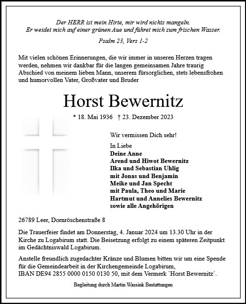 Horst Bewernitz