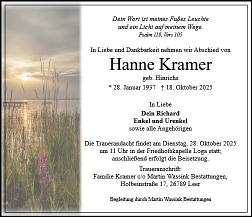 Hanne Kramer