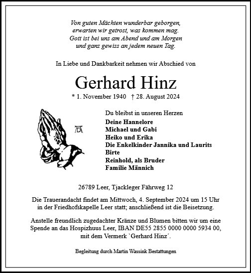 Gerhard Hinz