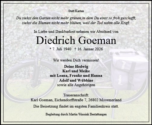 Diedrich Goeman