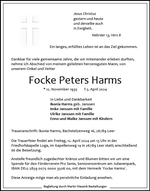 Focke Harms