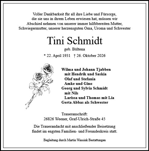 Trienette Schmidt