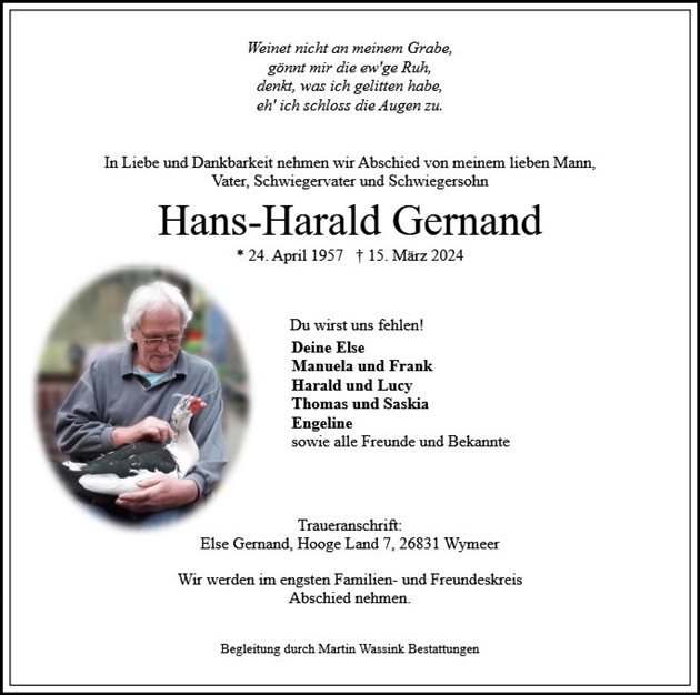 Hans-Harald Gernand