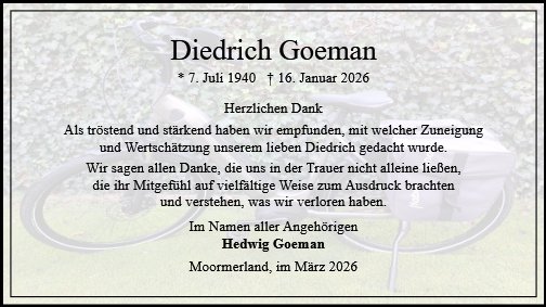 Diedrich Goeman