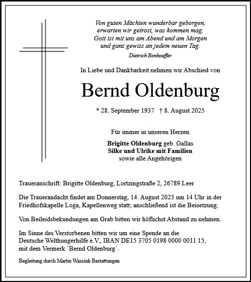 Bernd Oldenburg