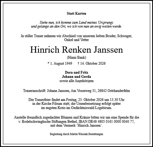 Hinrich Janssen