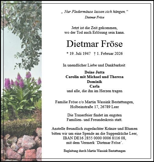 Dietmar Fröse