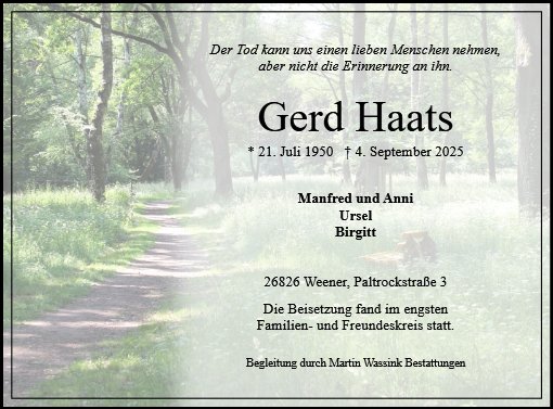 Gerhard Haats