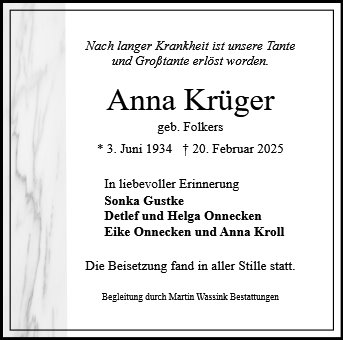 Anna Krüger