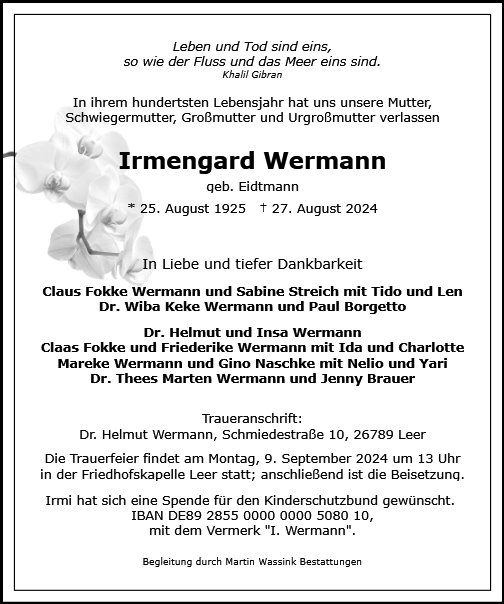 Irmengard Wermann