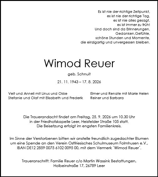 Wimod Reuer