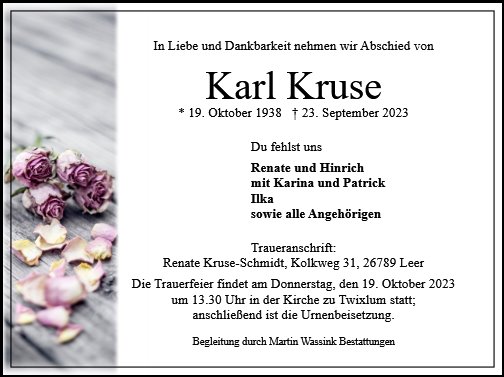 Karl Kruse