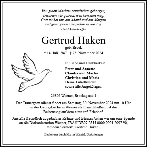 Gertrud Haken