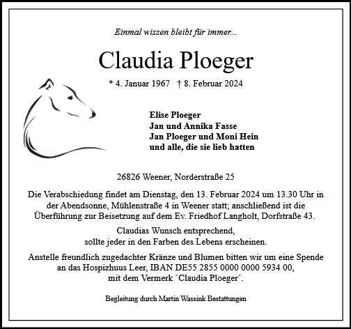 Claudia Ploeger