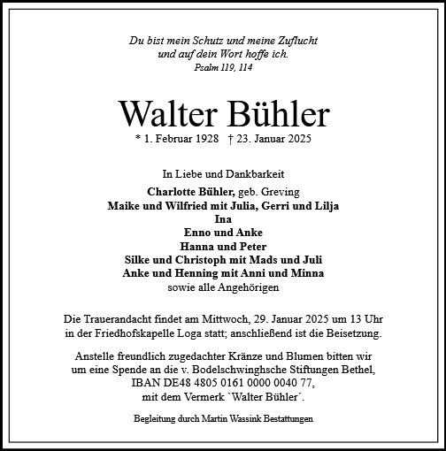 Walter Bühler