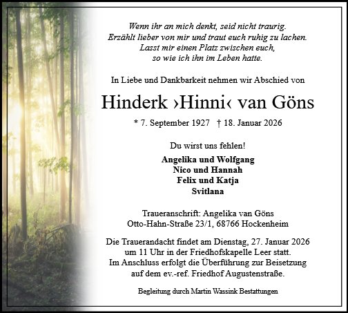 Hinderk van Göns