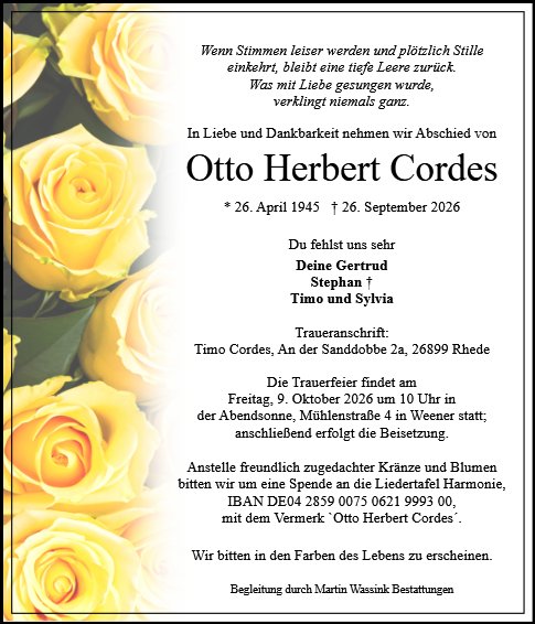 Otto Cordes