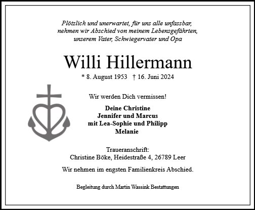 Willi Hillermann