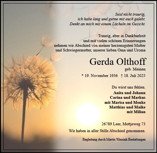Gerda Olthoff