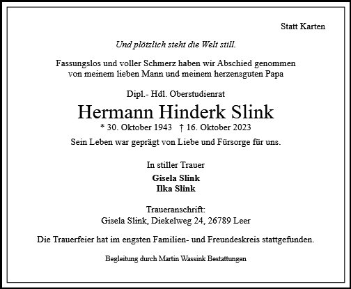 Hermann Slink